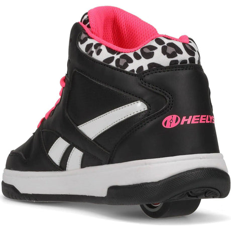 Heelys x Reebok BB4500 Mid - Black/Solar Pink/White