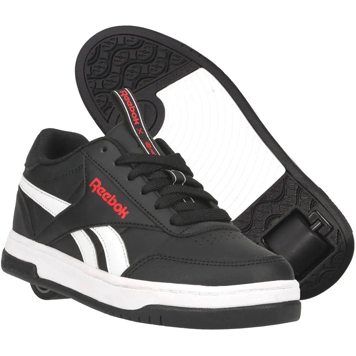 Heelys x Reebok Court Low - Core Black/White/Vector Red