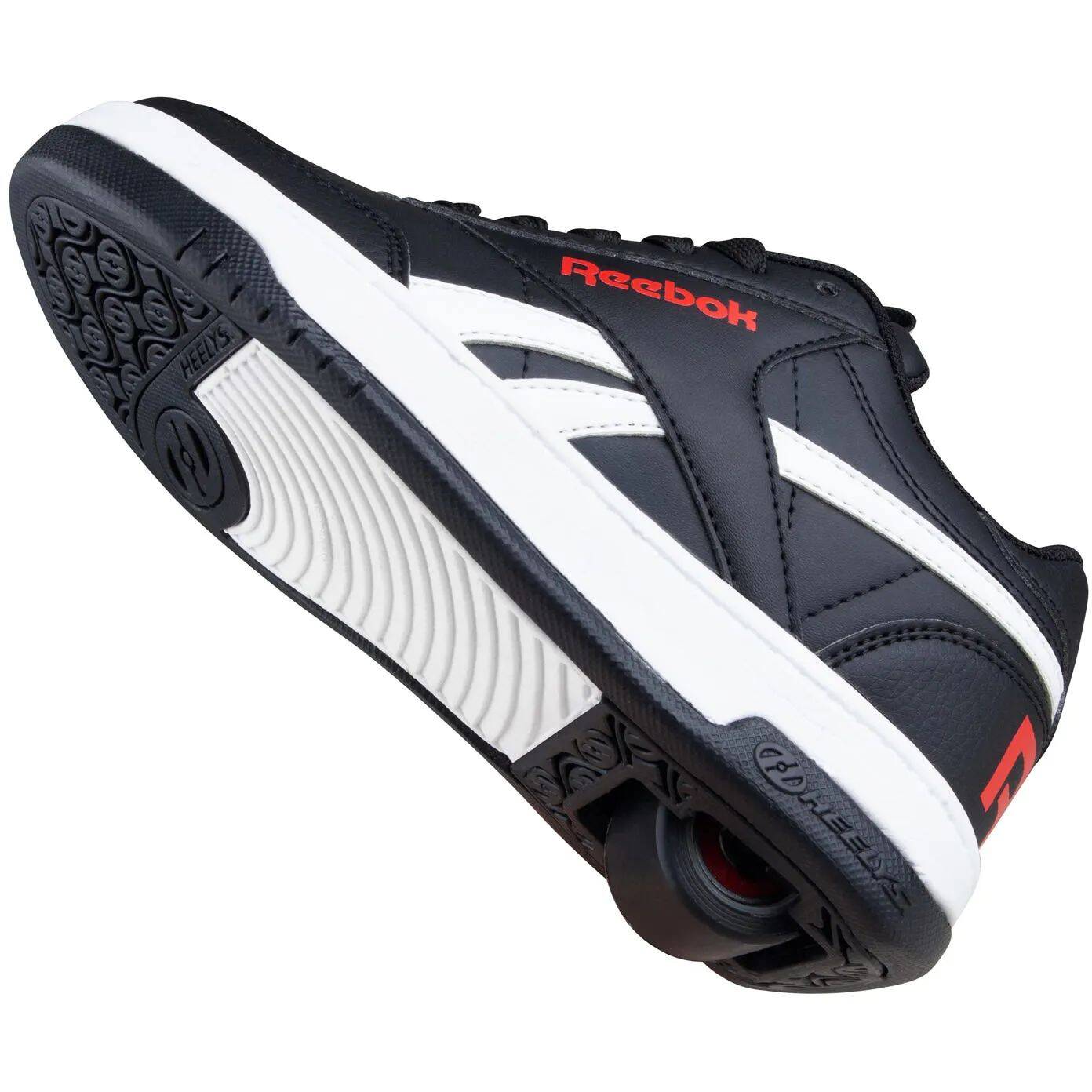 Heelys x Reebok Court Low - Core Black/White/Vector Red