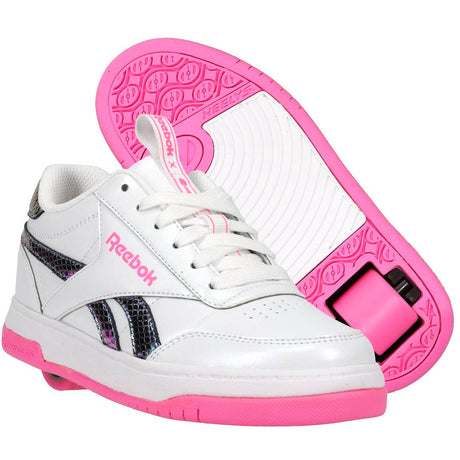 Heelys x Reebok Court Low - White/Neon Blue/Solar Yellow/Electro Pink J12