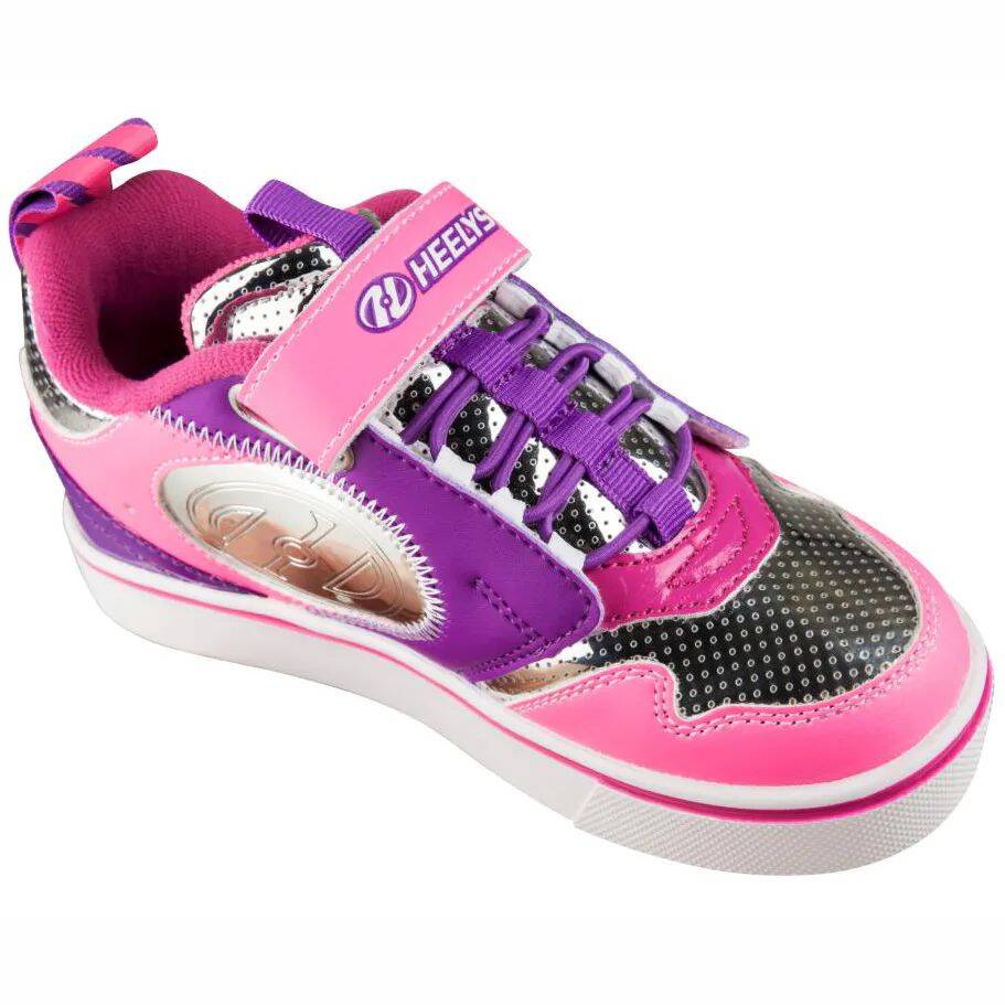Heelys Rocket X2 - Pink/Silver/Purple