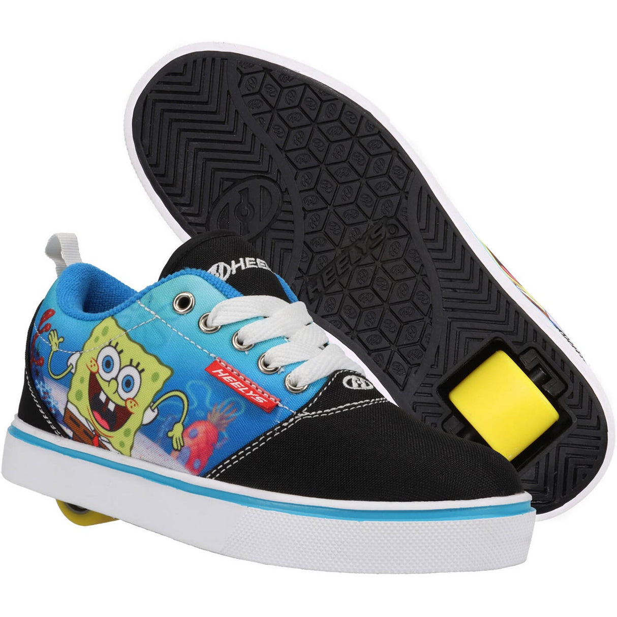 Heelys x Spongebob Pro 20 Prints - Black/Multi Canvas UK 6