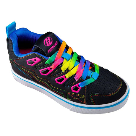 Heelys Tracer 20 - Black/Hot Pink/Rainbow