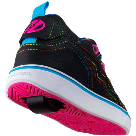 Heelys Tracer 20 - Black/Hot Pink/Rainbow