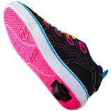 Heelys Tracer 20 - Black/Hot Pink/Rainbow