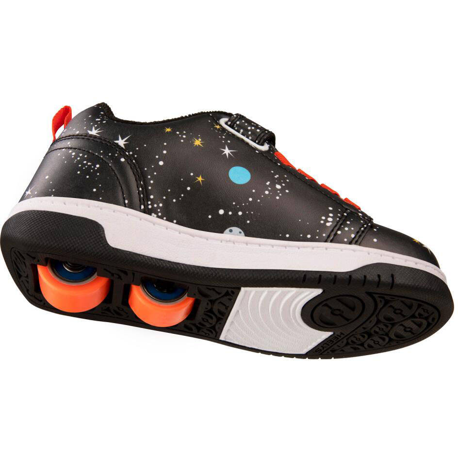 Heelys X2 Dual Up - Black/Orange Astro