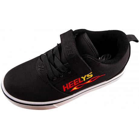 Heelys X2 Pro 20 - Black/Red/Yellow Flame