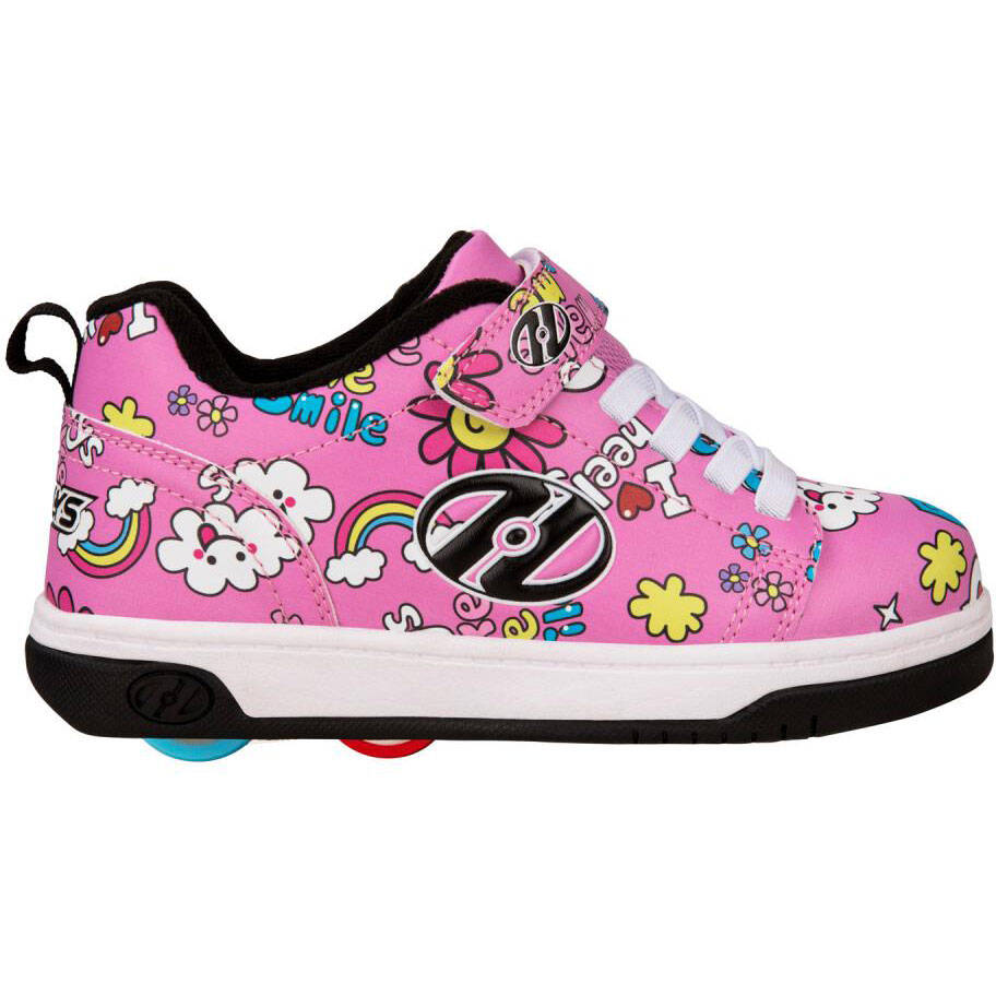 Heelys X2 Dual Up - Pink/Black/Multi