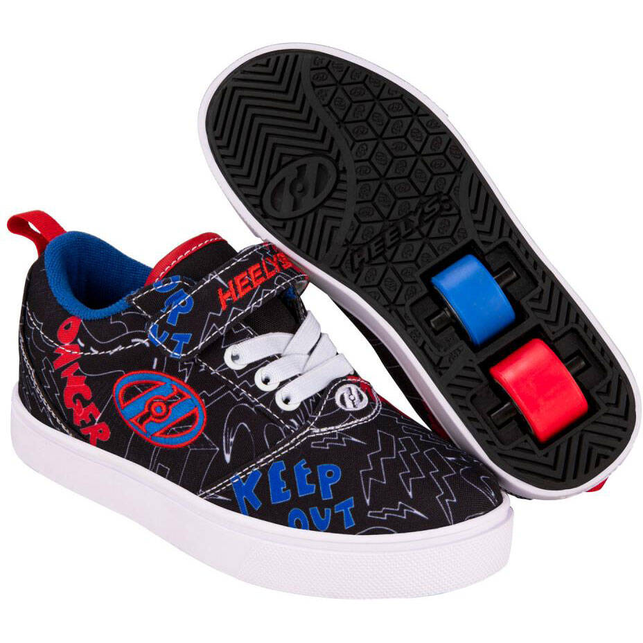 Heelys X2 Pro 20 - Black/White Danger