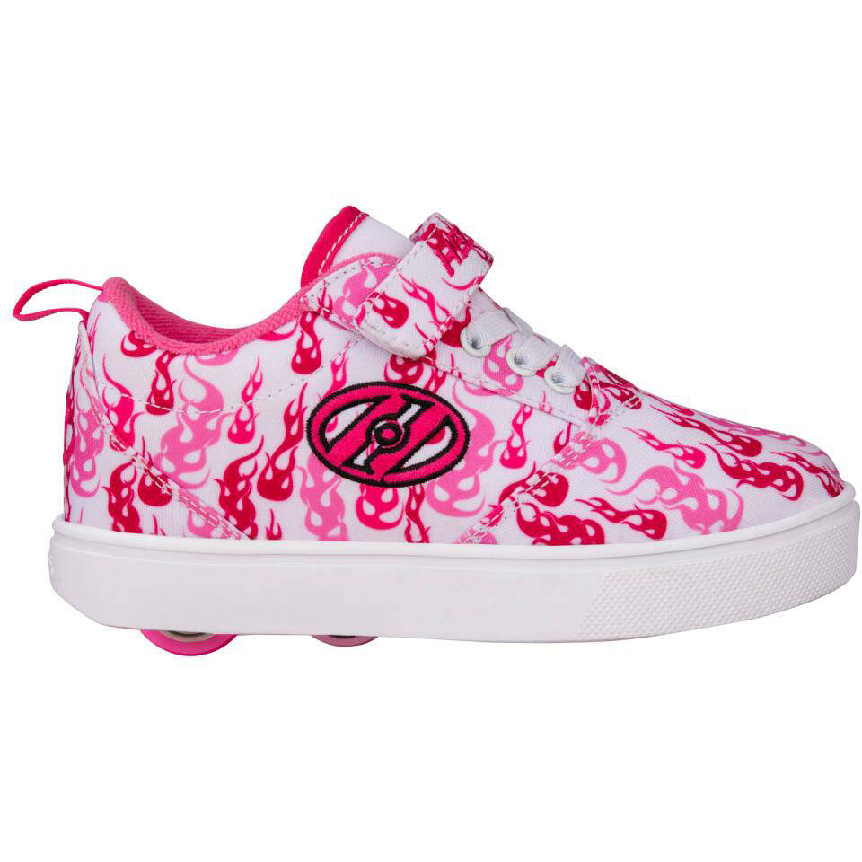 Heelys X2 Pro 20 - White/Pink Flames