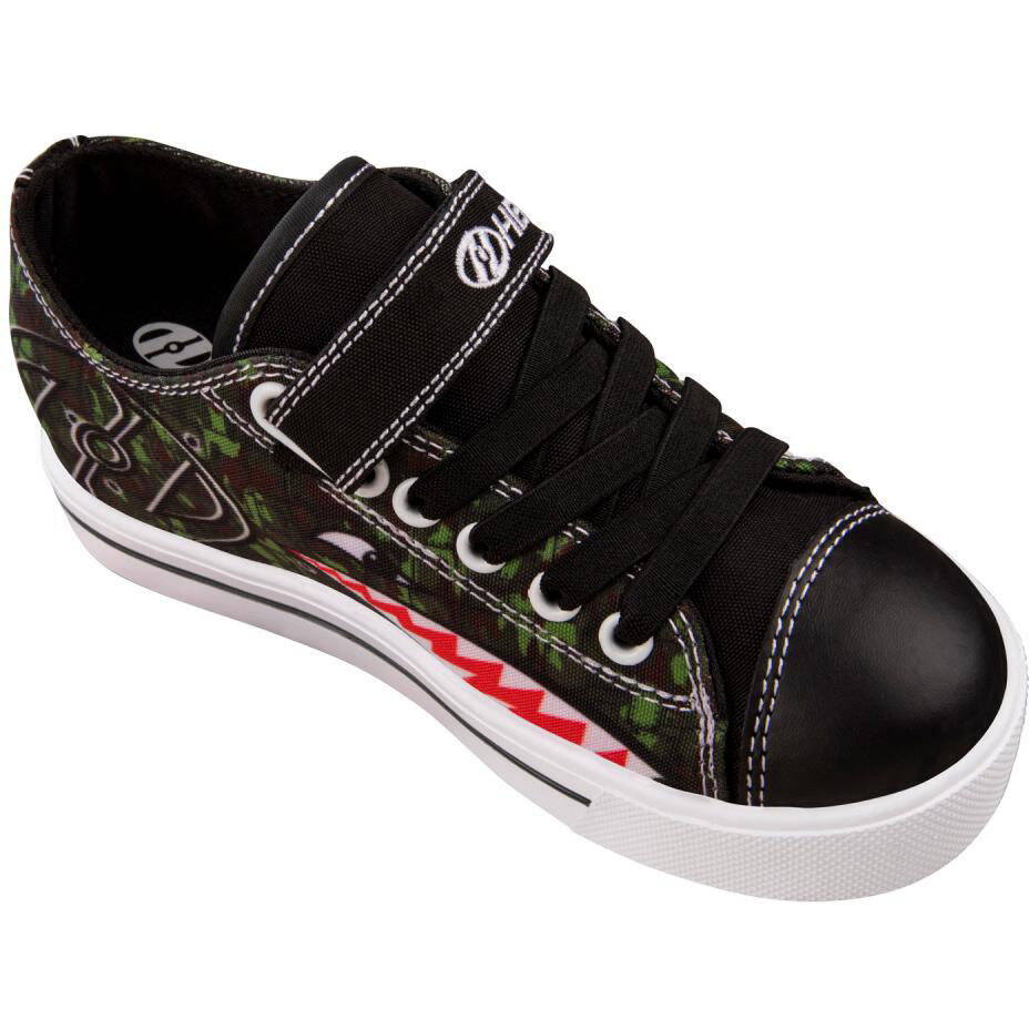 Heelys X2 Snazzy - Black/Camo Shark