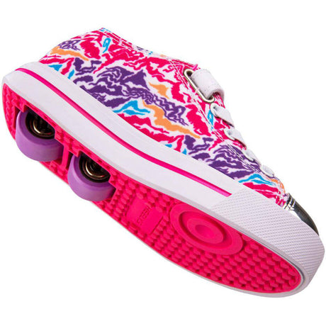 Heelys X2 Snazzy - White/Pink/Multi