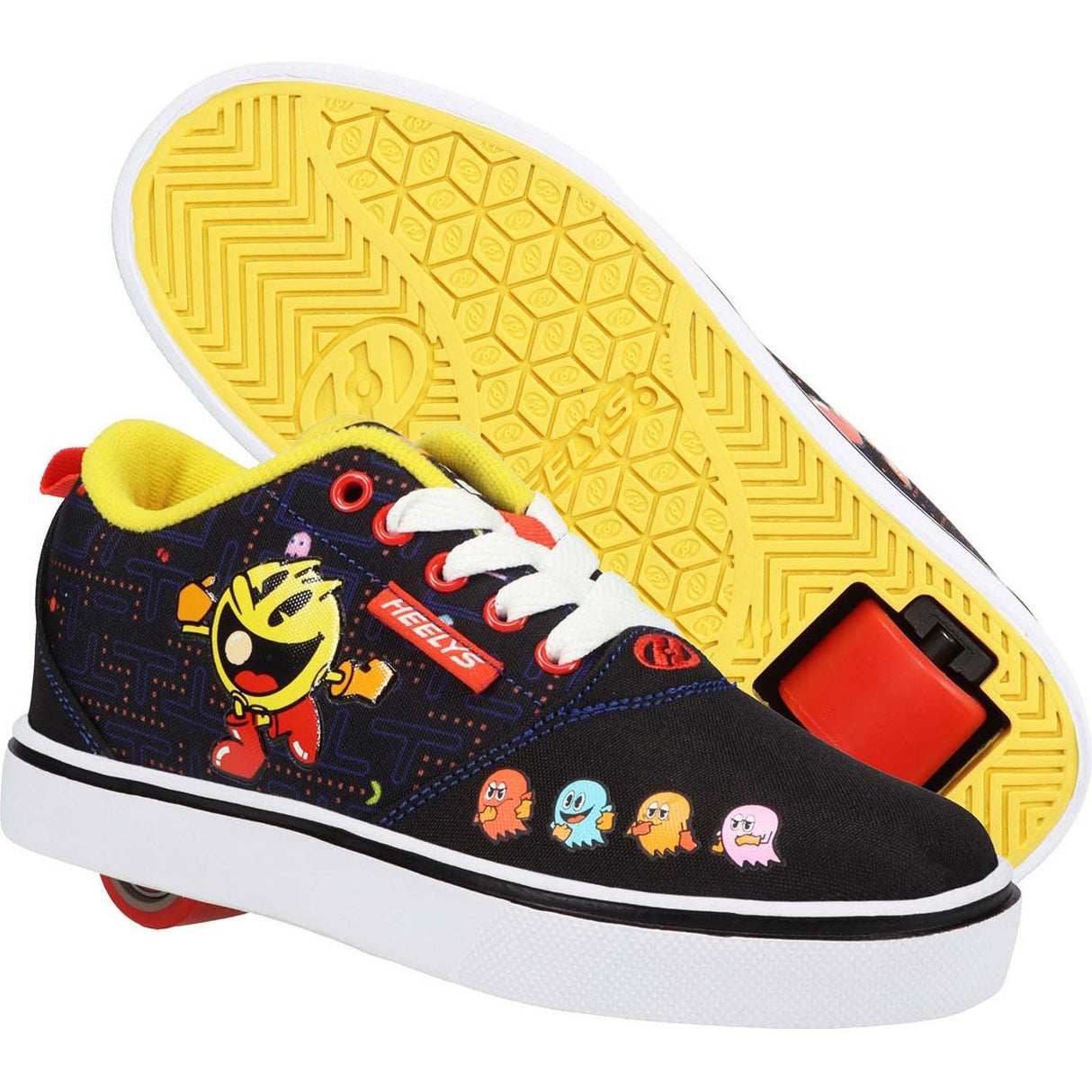 Heelys X Pac-Man Pro 20 - Black/Yellow/Red