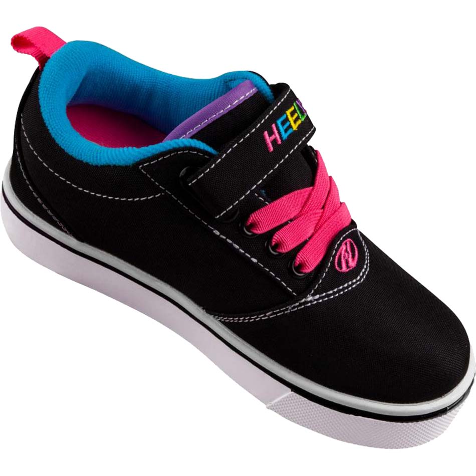 Heelys X2 Pro 20 - Black/Rainbow Multi Nylon Canvas