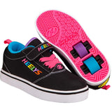 Heelys X2 Pro 20 - Black/Rainbow Multi Nylon Canvas