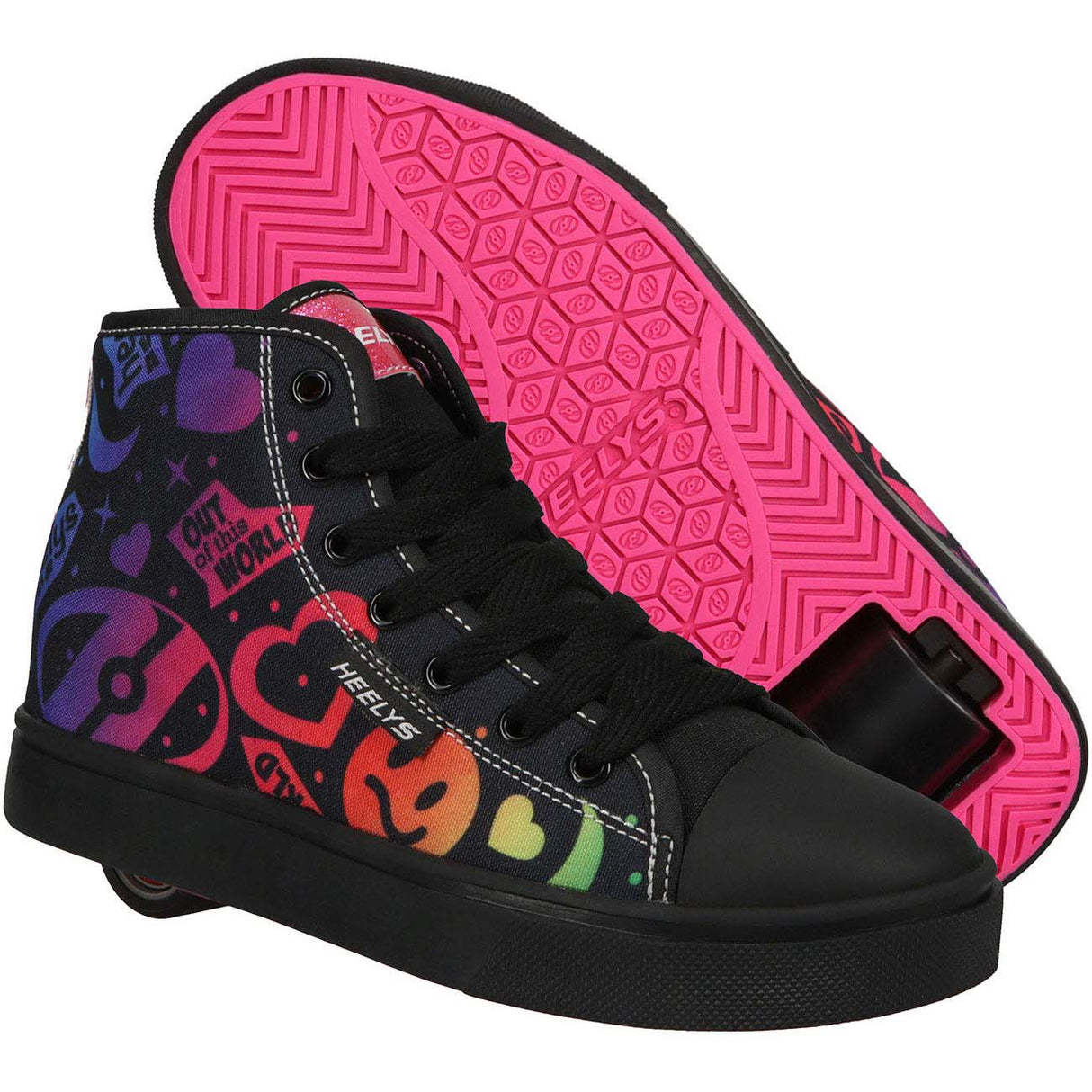 Heelys Veloz - Black/Rainbow