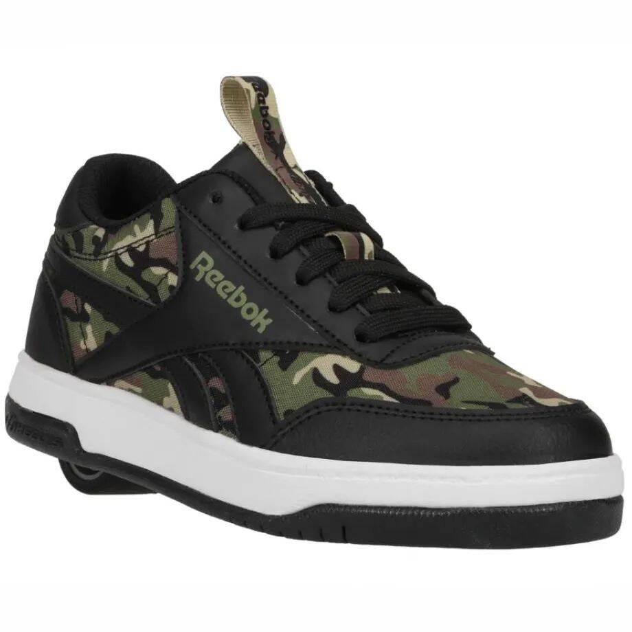 Heelys x Reebok Adult Court Low - Black/Capulet Olive/Safari
