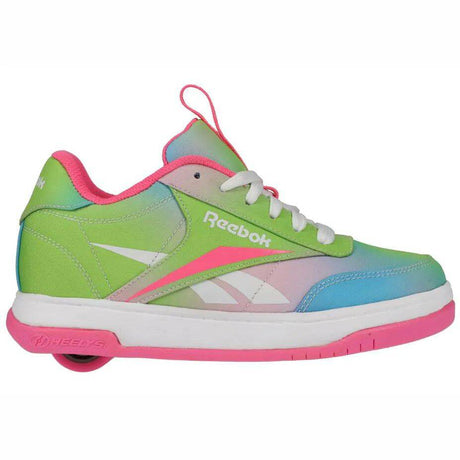 Heelys x Reebok Court Low - Electric Pink/Neon Mint/Digi Pink