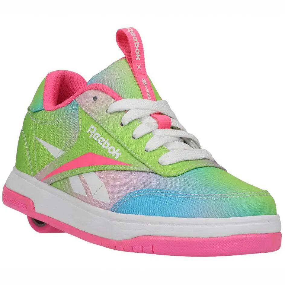 Heelys x Reebok Court Low - Electric Pink/Neon Mint/Digi Pink