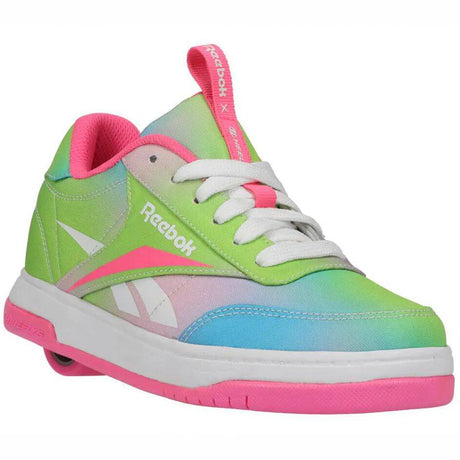 Heelys x Reebok Court Low - Electric Pink/Neon Mint/Digi Pink