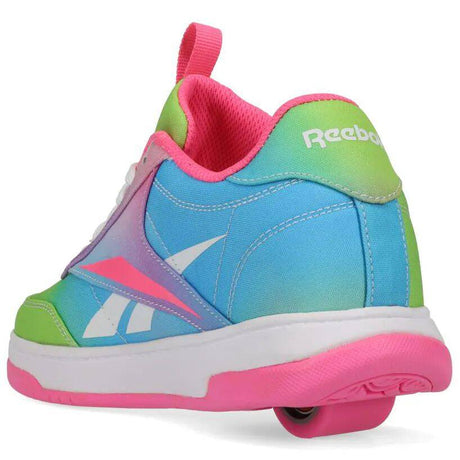 Heelys x Reebok Court Low - Electric Pink/Neon Mint/Digi Pink