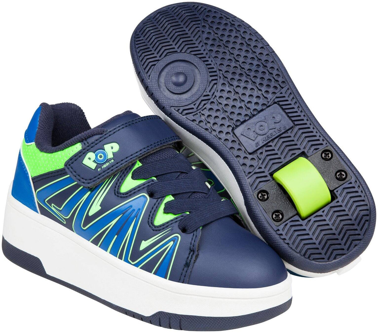 Heelys POP Burst - Navy/Royal/Lime