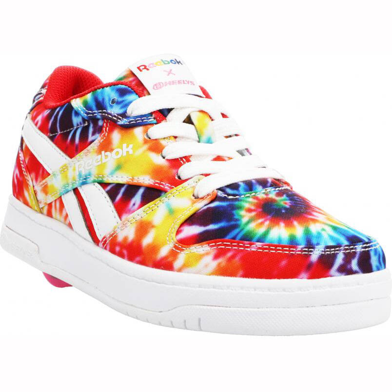 Heelys x Reebok BB4500 Low - Tie Dye/True Pink/White