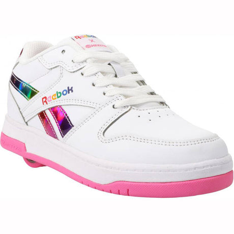 Heelys x Reebok BB4500 Low - White/White/True Pink