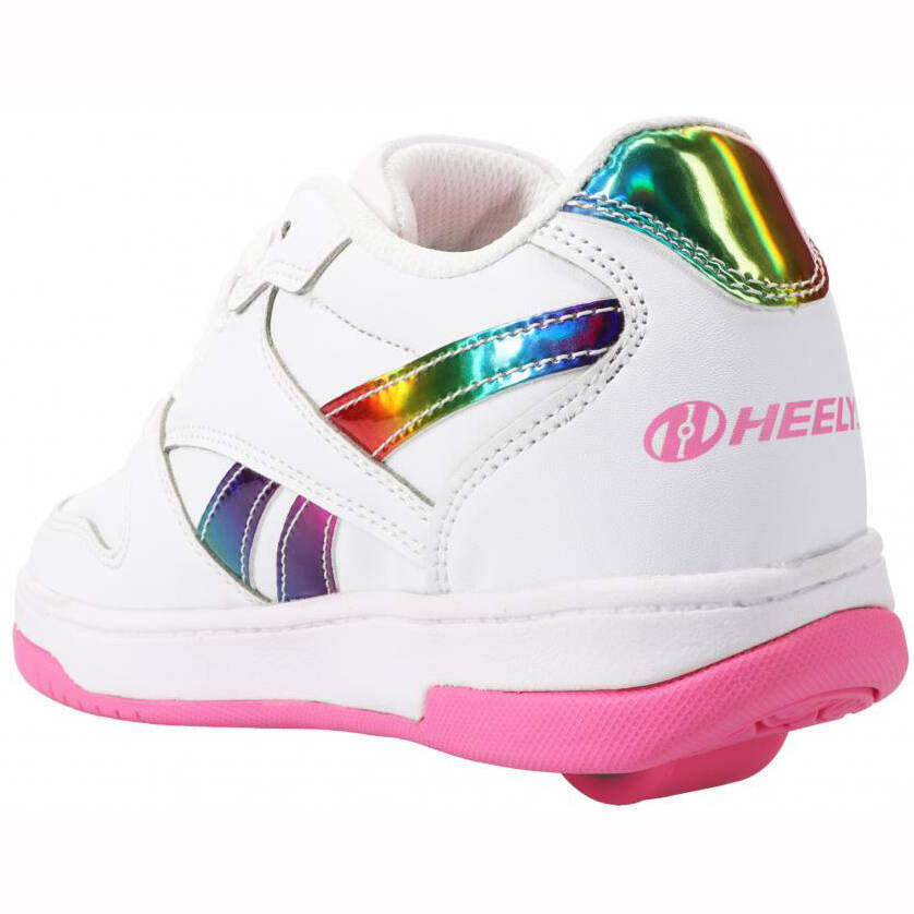 Heelys x Reebok BB4500 Low - White/White/True Pink