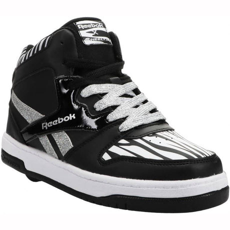 Heelys x Reebok BB4500 Mid - Black/White/Silver