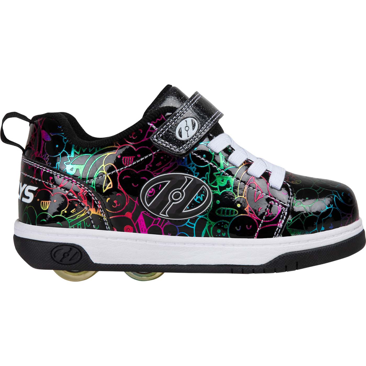 Heelys Dual Up X2 - Black/Rainbow Foil