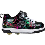 Heelys Dual Up X2 - Black/Rainbow Foil