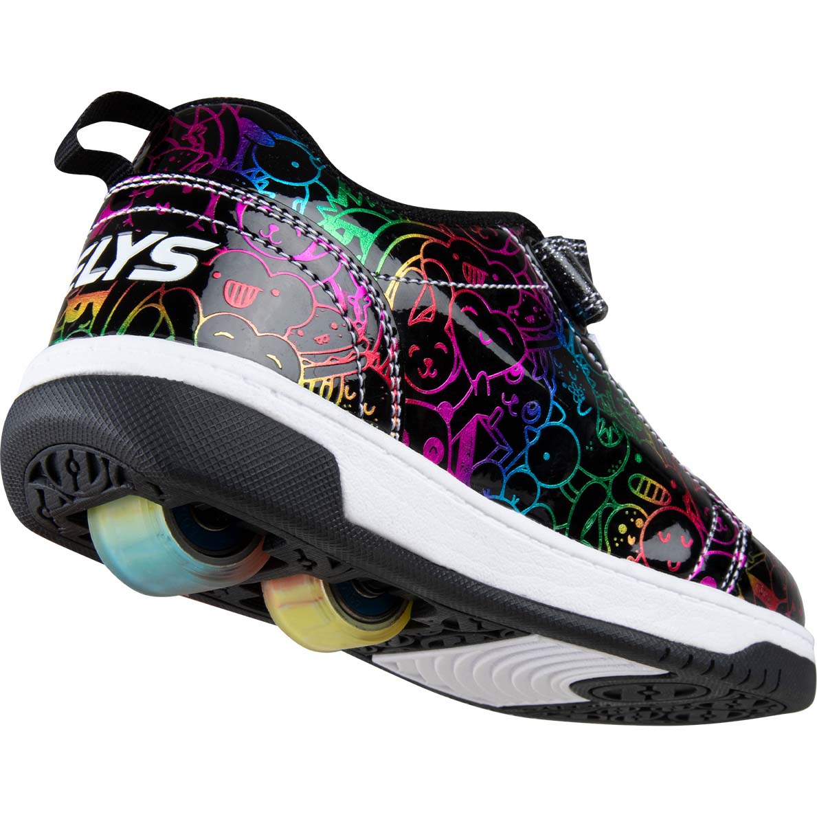 Heelys Dual Up X2 - Black/Rainbow Foil