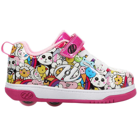 Heelys Dual Up X2 - White/Lavender/Multi