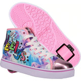 Heelys Veloz - White/Pink/Multi
