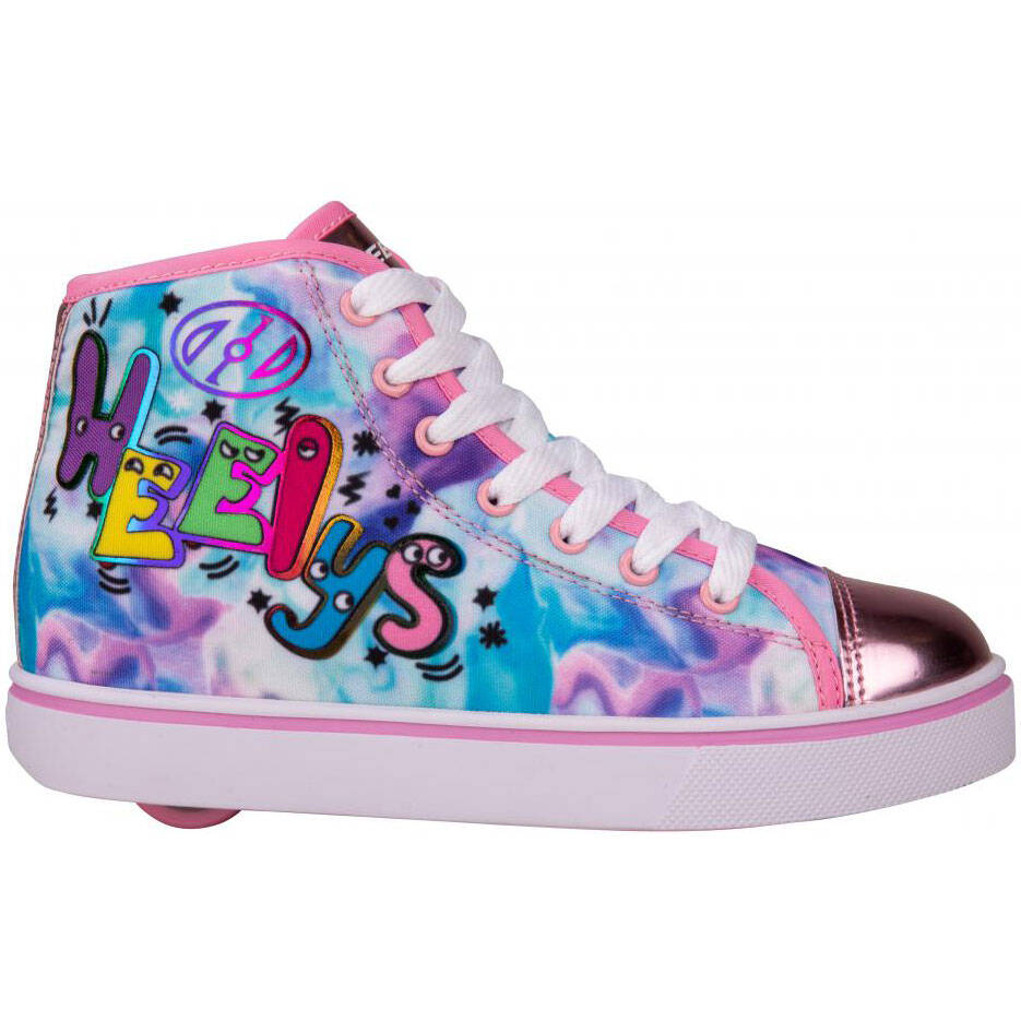 Heelys Veloz - White/Pink/Multi