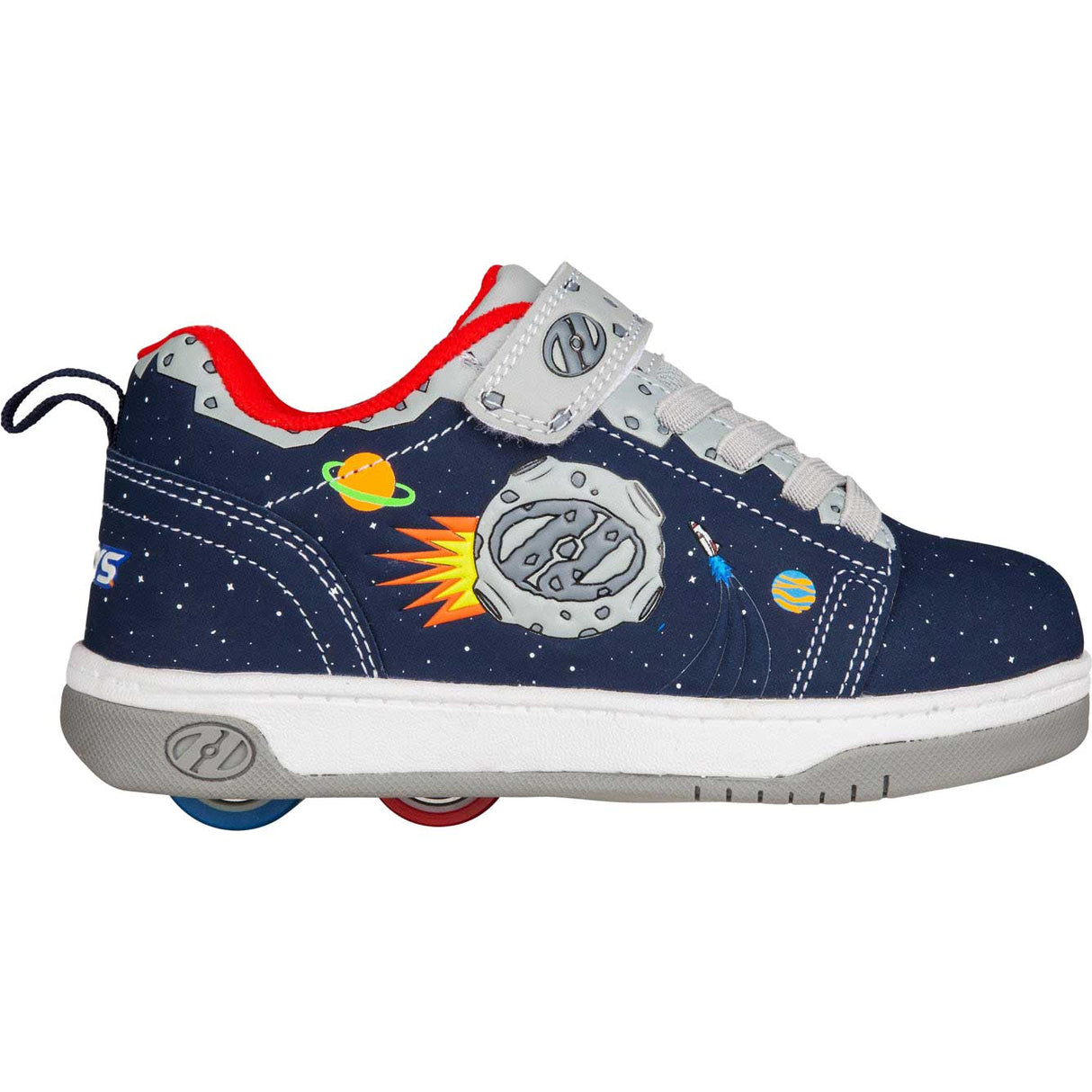 Heelys X2 Dual Up - Navy/Grey/Multi Space