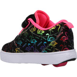 Heelys Pro 20 X2 - Black/Neon Pink/Cyan