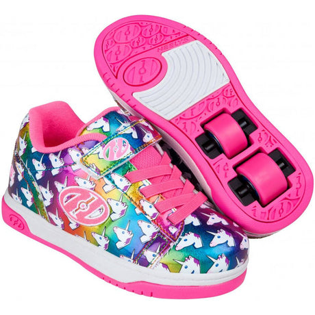 Heelys Dual Up X2 - Rainbow/Unicorn UK 1
