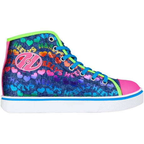 Heelys Veloz - Denim/Glitter/Rainbow