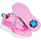Heelys Nitro - Light Pink/Pink Hearts UK 6