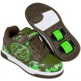 Heelys X2 Plus - Dark Green/Camo J12