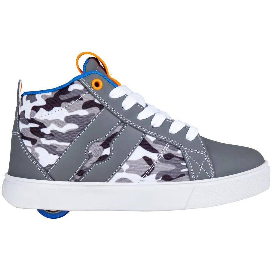 Heelys Racer Mid - Grey/White/Black Camo