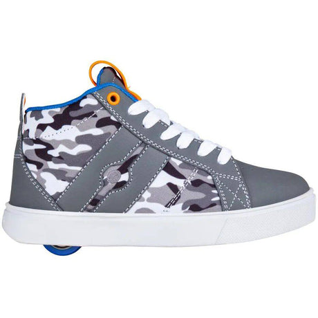 Heelys Racer Mid - Grey/White/Black Camo