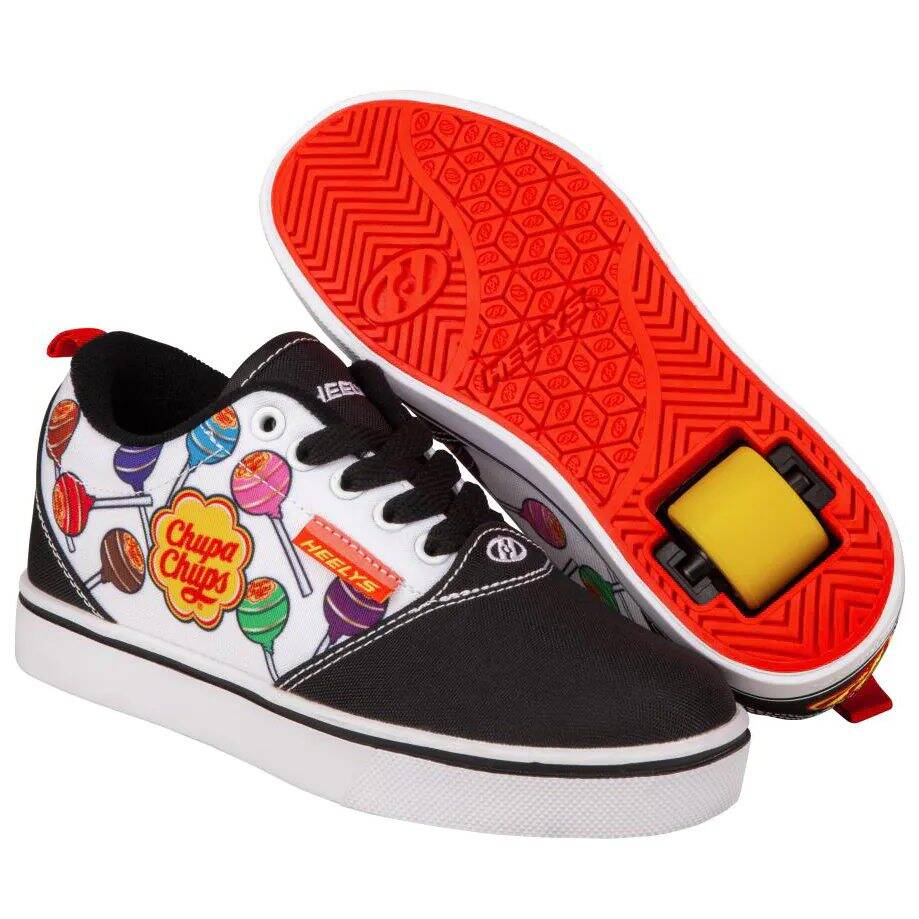 Heelys x Chupa Chups Pro 20 - White/Black/Multi/Nylon Canvas UK 6