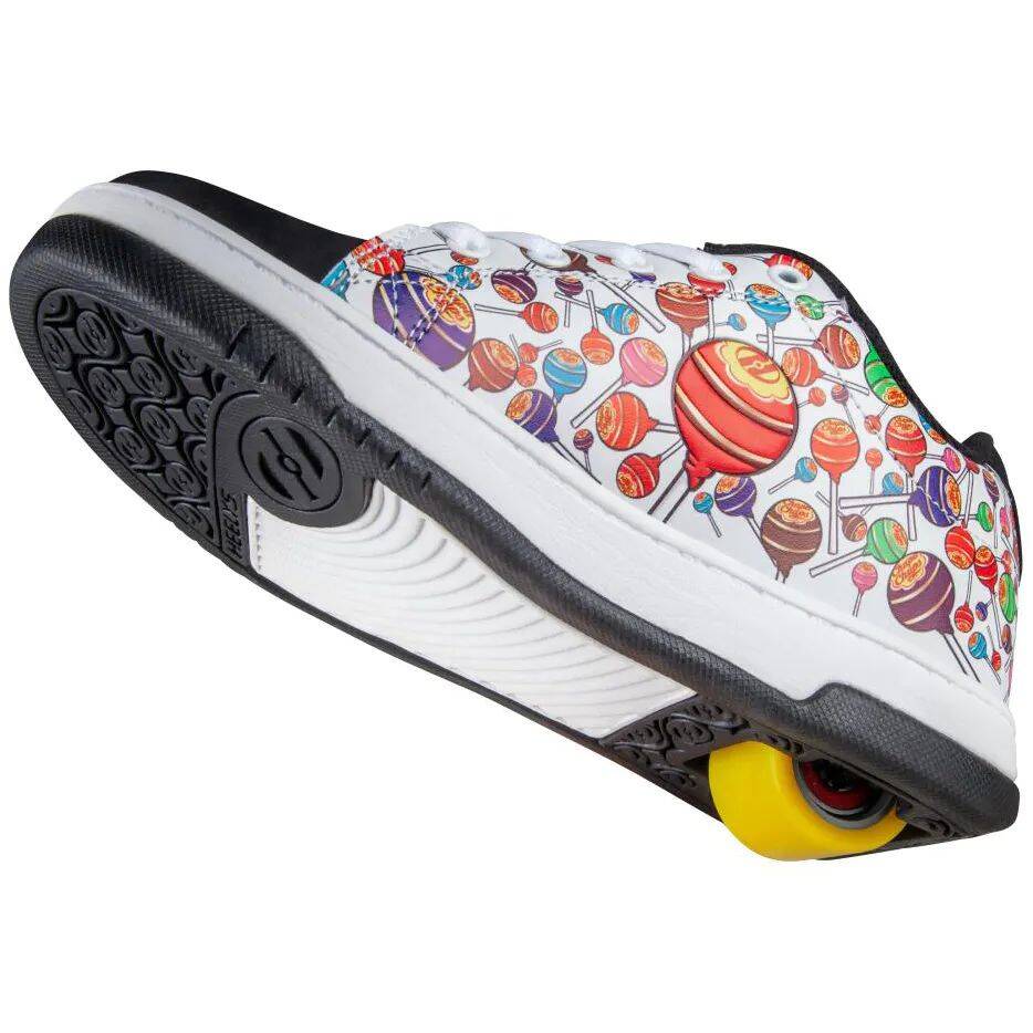 Heelys x Chupa Chups Split - White/Black/Multi PU Nubuck