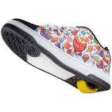 Heelys x Chupa Chups Split - White/Black/Multi PU Nubuck