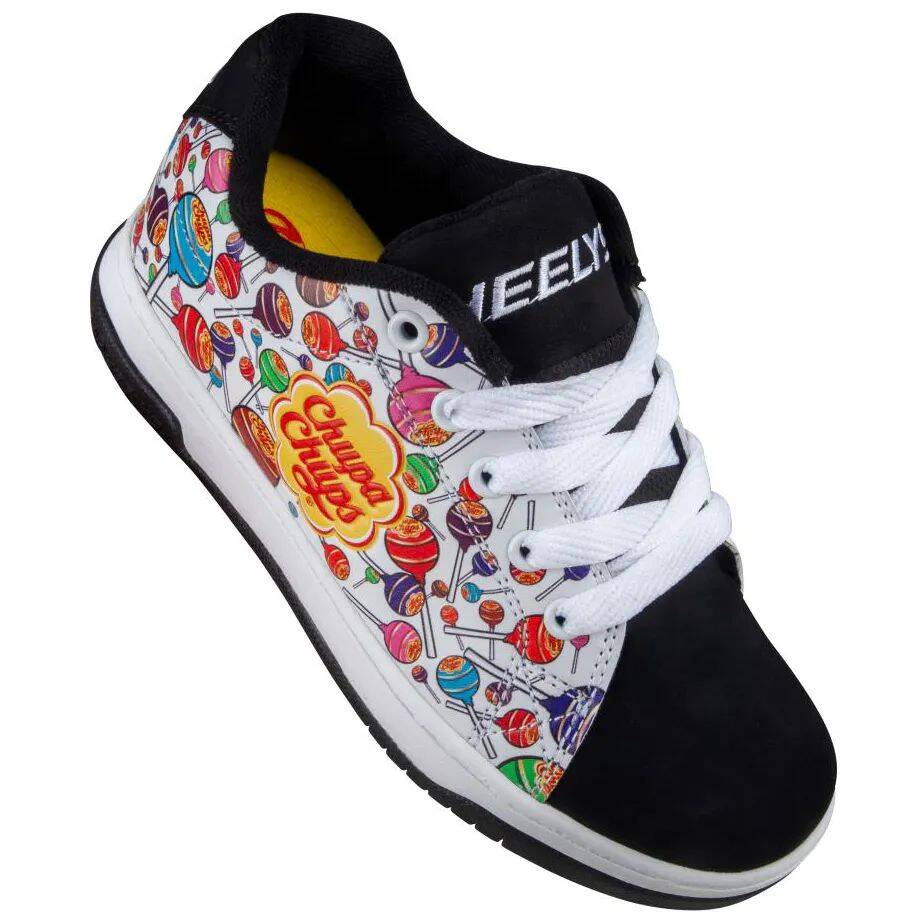 Heelys x Chupa Chups Split - White/Black/Multi PU Nubuck