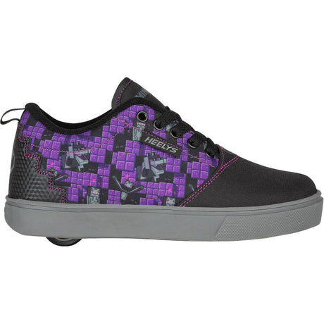 Heelys X Minecraft Pro 20 - Black/Purple
