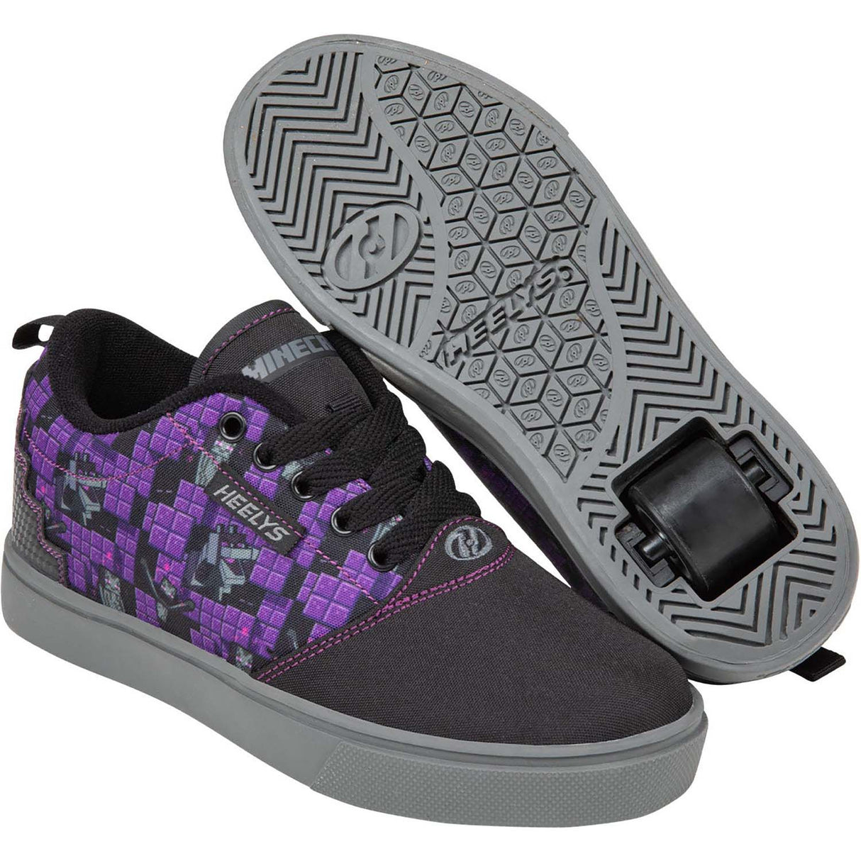 Heelys X Minecraft Pro 20 - Black/Purple